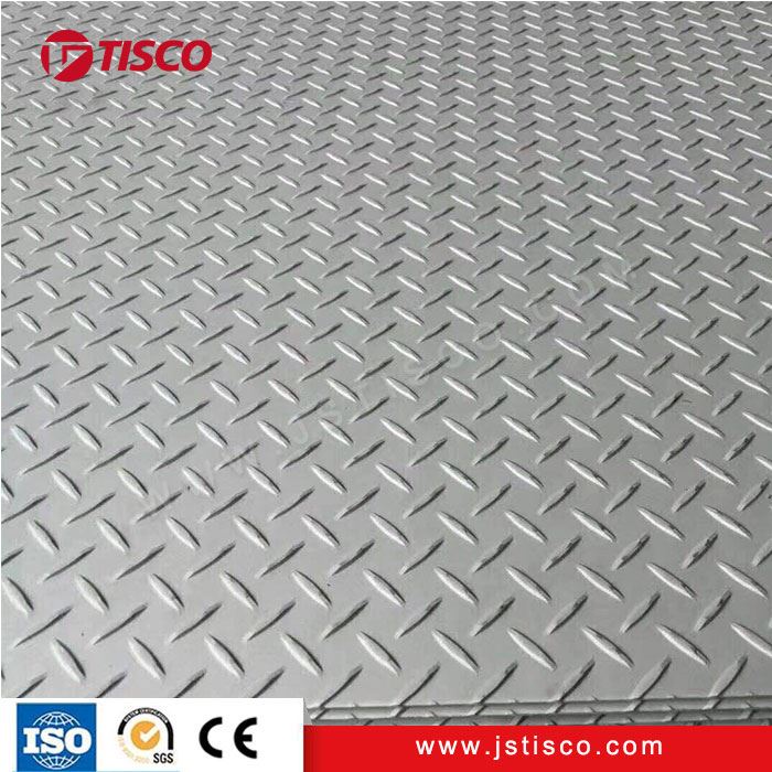 Tấm kim cương thép không gỉ